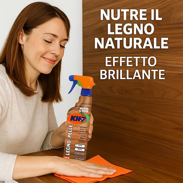 KH-7 Legno-PELLE Detergente Spray ML750 - KH-7 - Immagine 2